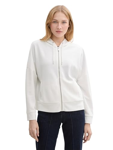 TOM TAILOR Felpa da Donna, 10315 - Whisper White, XS - Amazon Italie à 14.72€