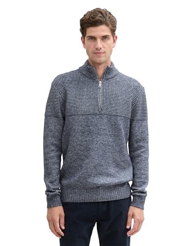 TOM TAILOR Suéter para Hombre, 36980 - Navy Melange White... - Amazon Espagne à 19.58€