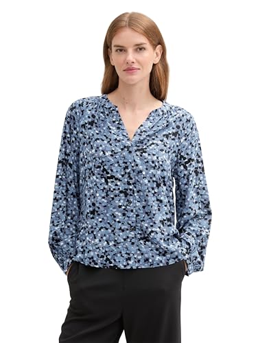 TOM TAILOR 1043215 Camicia da Donna, 36556-navy Watercolor... - Amazon Italie à 13.79€