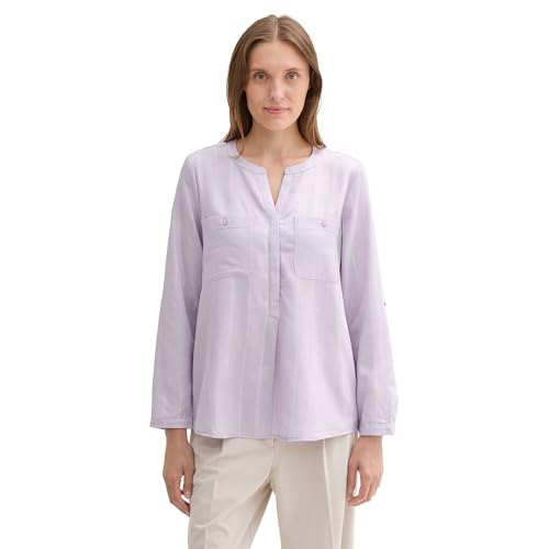 TOM TAILOR 1043221 Blusas, 36621-lilac Lurex Stripe, 34... - Réduction -74% à 9.00€