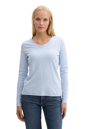 TOM TAILOR Maglietta a Maniche Lunghe da Donna, 11270... - Amazon Italy à 9.98€
