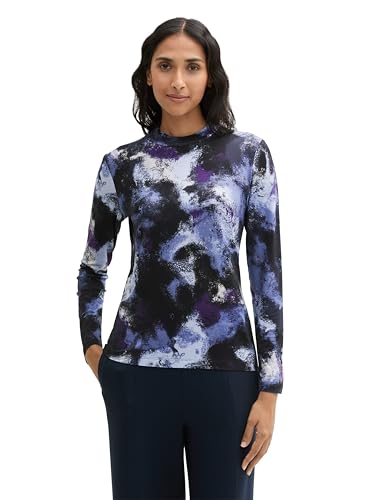 TOM TAILOR Maglia Lunga da Donna con Colletto rialzato... - Amazon Italy à 7.91€