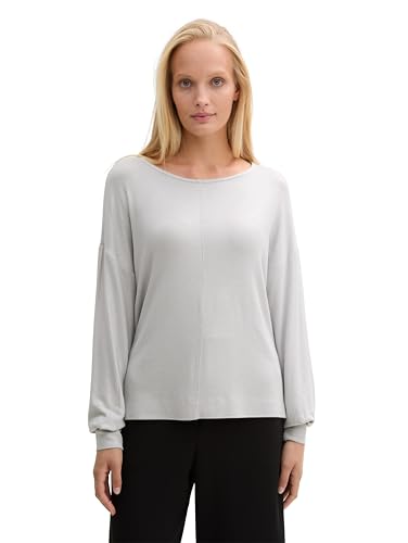 TOM TAILOR 1044172 Camiseta de Manga Larga, 10922-Morning... - Mode & Vêtements en promo à 7.52€