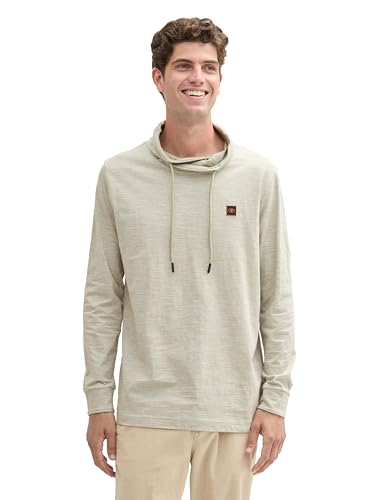 TOM TAILOR Maglietta a Maniche Lunghe da Uomo, 36807 - Erba... - Amazon Italie à 21.37€