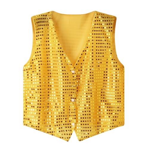 Gefomuofe Chaleco de hombre con lentejuelas, sin mangas... - Bricolage & Outils Amazon Espagne à 2.10€