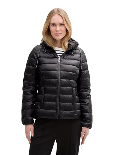 TOM TAILOR 1044400 Giacca, 14482-Deep Black, S Donna - Mode & Vêtements Amazon Italie à 34.92€