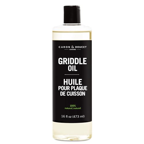 CARON & DOUCET Griddle Seasoning & Cleaning Oil | 100%... - Auto & Moto Amazon Royaume-Uni à 17.99€