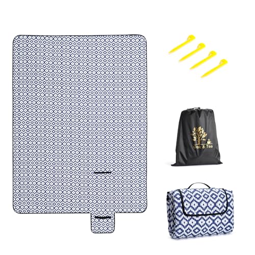 Oak & Tea Couverture de Pique-Nique imperméable - 150 x 200... en promo à 11,04€ (-58%) sur Amazon FR