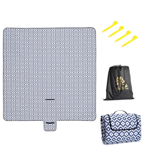 Oak & Tea Couverture de Pique-Nique imperméable - 200 x 200... en promo à 15,54€ (-51%) sur Amazon FR