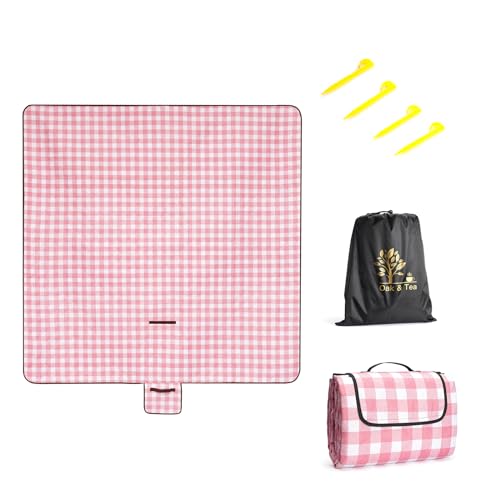 Oak & Tea Couverture de Pique-Nique imperméable - 200 x 200... en promo à 15,49€ (-52%) sur Amazon FR