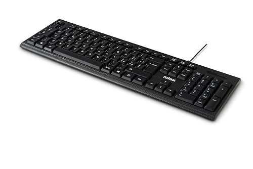 Nilox NXKBIT000011 Ergonomische USB-Tastatur, leicht und... - High-Tech & Électronique Amazon Allemagne à 14.84€