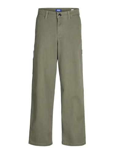 JACK & JONES Boy Worker-Hose Pantalón, Verde Oliva, 134... - Jouets & Jeux en promo à 20.62€