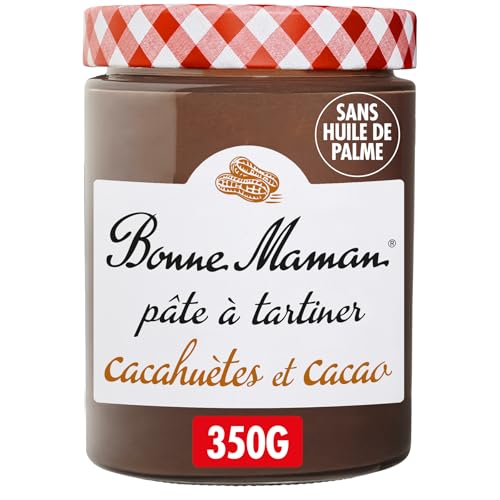 Bonne Maman Pâte a Tartiner Cacahuète Cacao 350g - Épicerie Amazon France à 4.19€