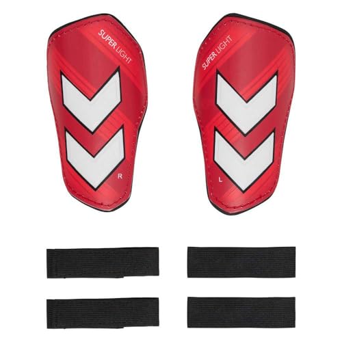 hmlSHIN Guards Super Light, Pompeian Red, XS - Home & Kitchen Amazon UK à 12.95€
