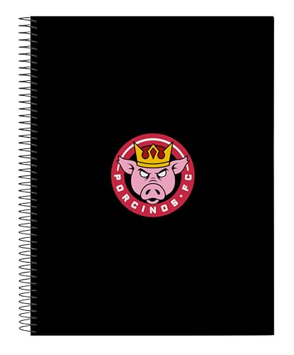 Safta KINGS LEAGUE PORCINOS - Cuaderno 120 Hojas, Tapas... - Toys & Games Amazon Spain à 1.94€