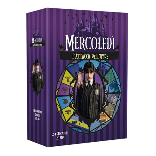 Asmodee - Mercredi : L'Attaque de l'Hyde, Jeu de Table, 2-4... - Jouets & Jeux Amazon France à 16.80€