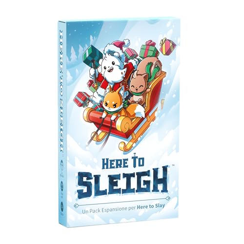 Asmodee Here to Sleigh, Extension de Jeu de Table, 2-4... - Jouets & Jeux en promo à 14.75€