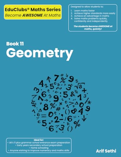 Book 11 - Geometry (EduClubs Maths Series, Band 11) en promo sur Amazon