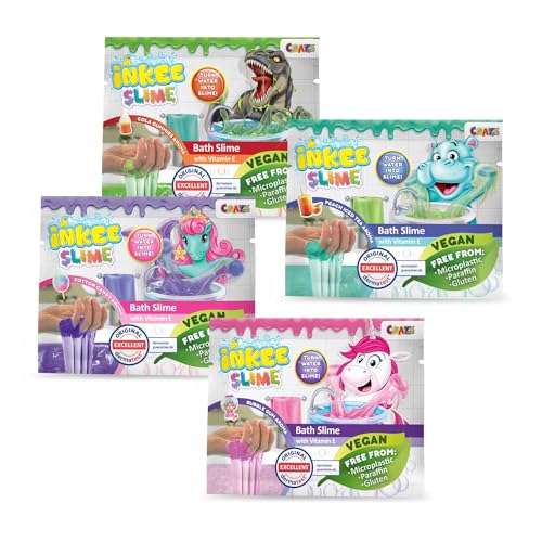 INKEE Bath Slime Mini - Slime de bain - 20 g de poudre... - Nouvelle promo Amazon à 0.99€