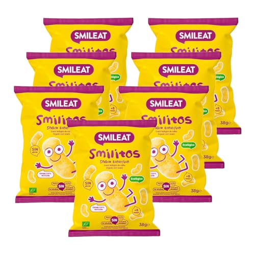 Smileat - Pack de 7 Smilitos Snack - Sabor a Maíz... - Maison & Cuisine Amazon Espagne à 5.62€