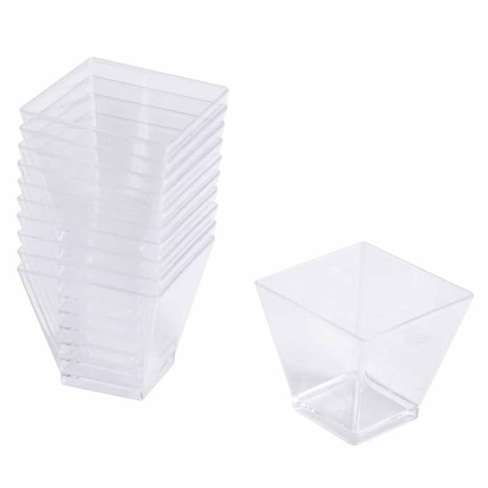 Homéa, Set mit 25 Gläsern aus Kunststoff, wiederverwendbar... - Maison & Cuisine Amazon Allemagne à 7.54€