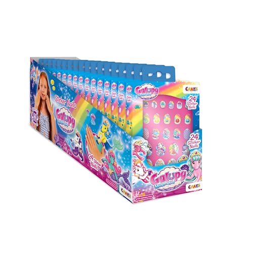 CRAZE Galupy Lot de 18 paquets de faux ongles en acrylique... - Beauté & Parfums en promo à 42.46€