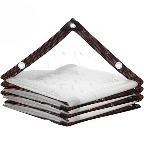 SDFGHJKB Bâche Transparente Extérieur 6x6m, Bâche Plastique... - Jardin & Extérieur Amazon France à 30.82€