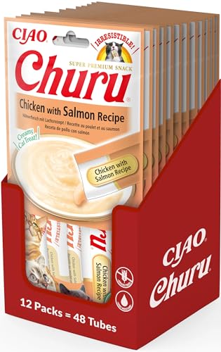 INABA Churu Püree Katzen-Leckerli - Katzenpaste zum Füttern... - Animalerie Amazon Allemagne à 10.40€
