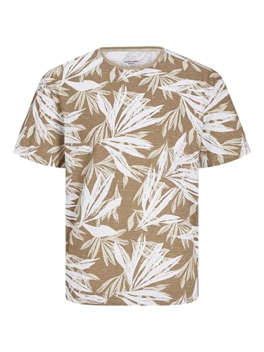 JACK & JONES Camiseta para Hombre All Over Print Cuello... - Amazon Espagne à 11.58€