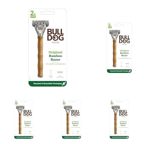 Bulldog Skincare - Original Bamboo Razor (Pack of 5) - Beauty & Fragrances Amazon UK à 30.00€