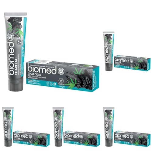 Biomed Triple Charcoal 98% Natural Whitening Toothpaste |... - Beauté & Parfums Amazon Royaume-Uni à 16.62€