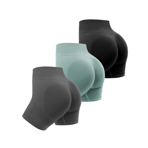 Scrunch Butt Short de Sport Femmes - 3 Paquets Short de... en promo à 9,34€ (-47%) sur Amazon FR
