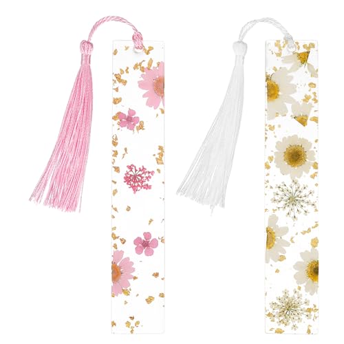 QUARKZMAN 2Pcs Marcadores de Páginas de Flores Secas de... - High-Tech & Électronique Amazon Espagne à 8.39€