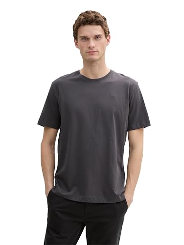 TOM TAILOR Maglietta Basic da Uomo, 10899 - Tarmac, Colore:... - Amazon Italie à 5.00€