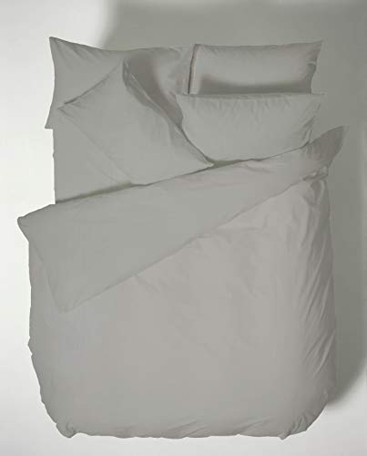 Bianca Plain Dyed Dark Grey Juego Sábanas Cama de 150 cm... - Toys & Games Amazon Spain à 30.29€