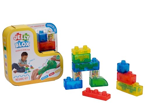 Jelly Blox Newbie Kit - Includes 11 Blocks - Toddler &... - Jouets & Jeux Amazon Royaume-Uni à 4.98€
