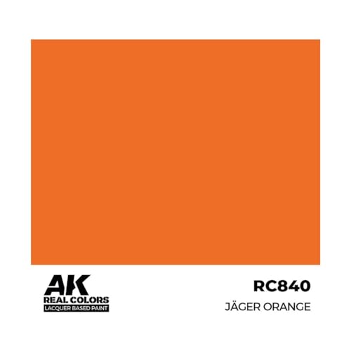 AK REAL COLORS RC840 Jäger Orange (17ml) - Loisirs Créatifs Amazon Italie à 3.20€