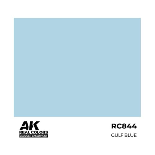 AK REAL COLORS RC844 GULF Blue (17ml) - Loisirs Créatifs Amazon France à 3.20€