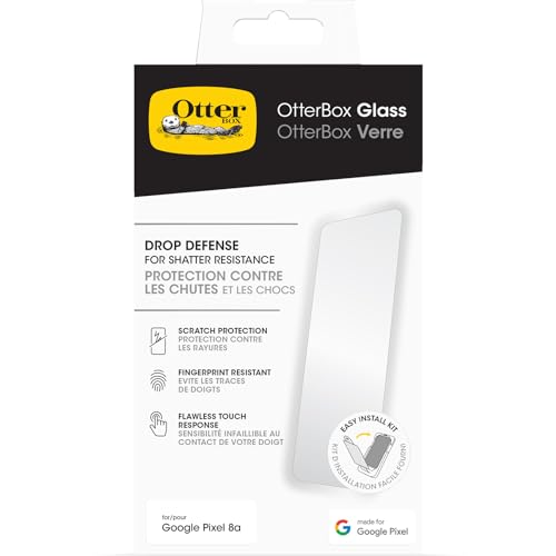 OtterBox Glass Screen Protector for Google Pixel 8a... - High-Tech & Électronique Amazon Royaume-Uni à 4.99€