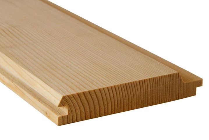 Planche à rainure et languette en épicéa/lambris/1,5x9,6cmx... - Jardin & Extérieur Amazon France à 4.90€