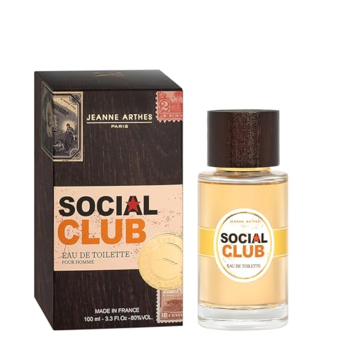 JEANNE ARTHES - Parfum Homme Social Club - Eau de toilette... - Beauté & Parfums Amazon Espagne à 6.30€