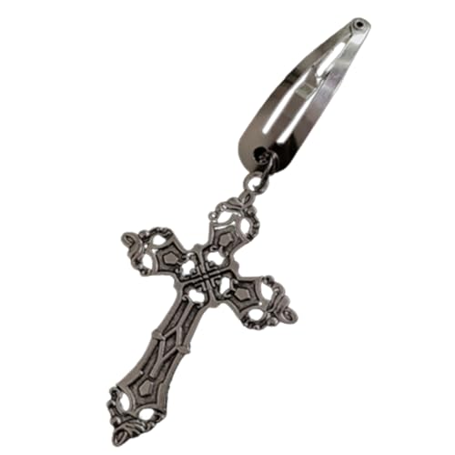 1 Paar metallische Haarspangen aus Legierung, Kruzifixe... - Mode & Vêtements Amazon Allemagne à 1.64€