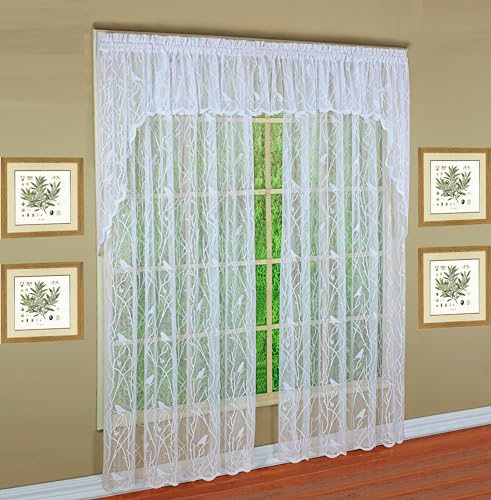 Today's Curtain, Songbird Panneau en Dentelle... en promo à 15,77€ (-33%) sur Amazon FR