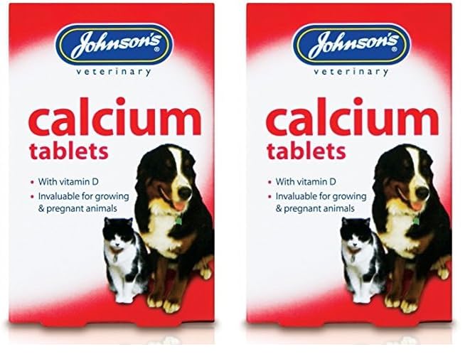 Johnsons Vet Calcium and Vitamin D Tablets, Pack of 80 A010 - High-Tech & Électronique Amazon Royaume-Uni à 5.14€