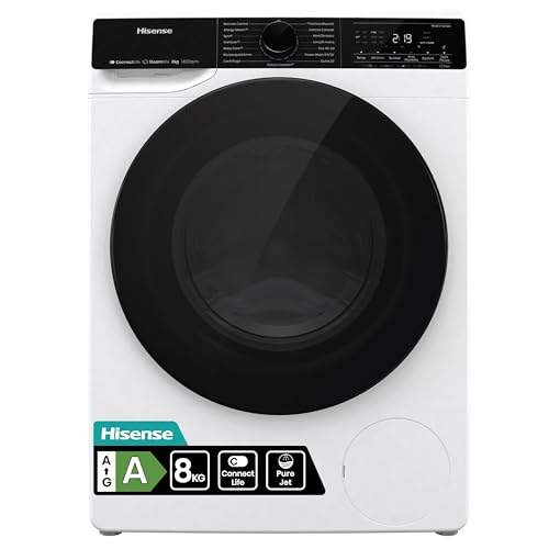 Hisense WF5V843BWSIT – Lavatrice Slim 8 kg, Classe A, 1400... - High-Tech & Électronique Amazon Italie à 369.00€