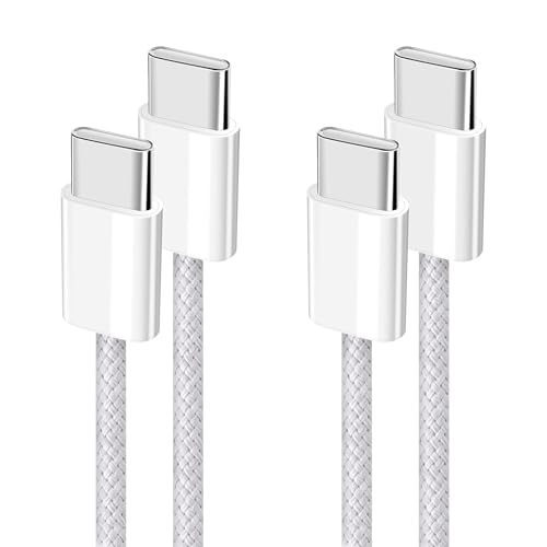 YISH USB C to USB C Charger Cable：Nylon Braided USB C to C... - High-Tech & Électronique Amazon Royaume-Uni à 3.77€