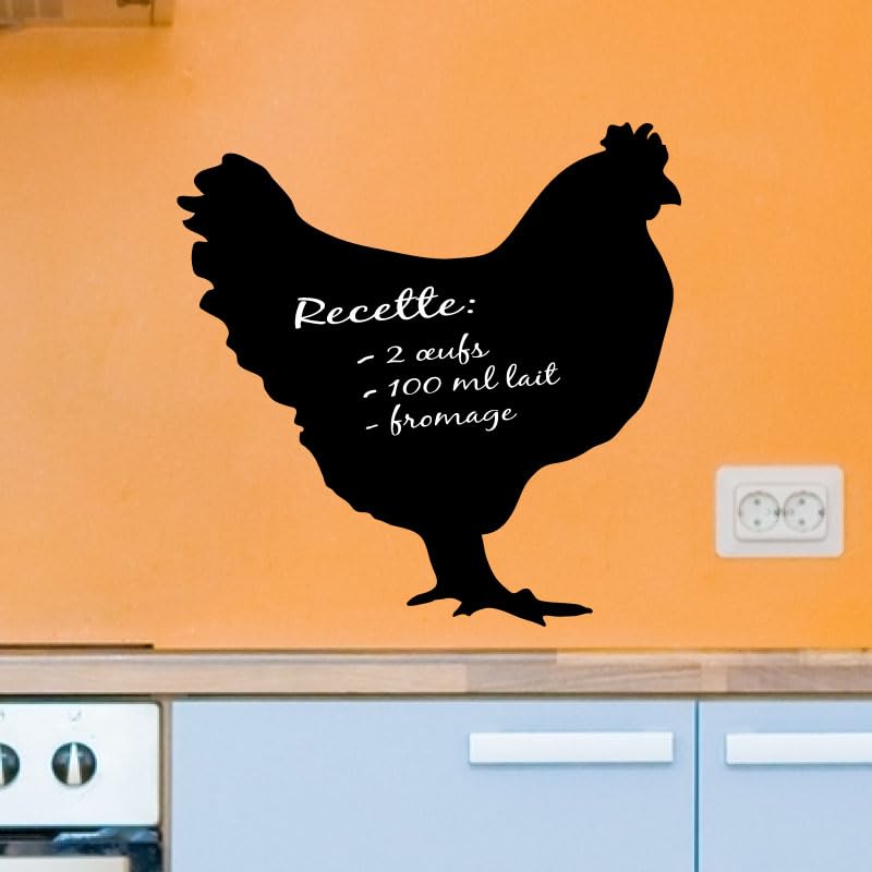 Ambiance Sticker Ardoise Tableau Noir - Stickers Muraux... - Maison & Cuisine Amazon France à 8.78€