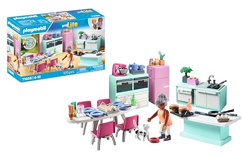 Playmobil 71608 myLife: Kitchen with dining place, fully... - Home & Kitchen Amazon UK à 21.75€
