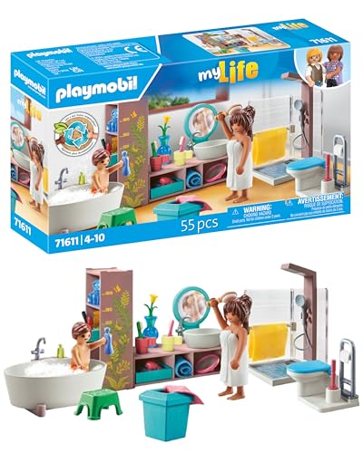Playmobil 71611 myLife: Bathroom, including two figures and... - Jouets & Jeux Amazon Royaume-Uni à 11.99€
