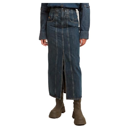 G-STAR Para Mujer Falda Larga Viktoria Moto, Azul (Worn in... - Auto & Motorcycle Amazon Spain à 24.68€